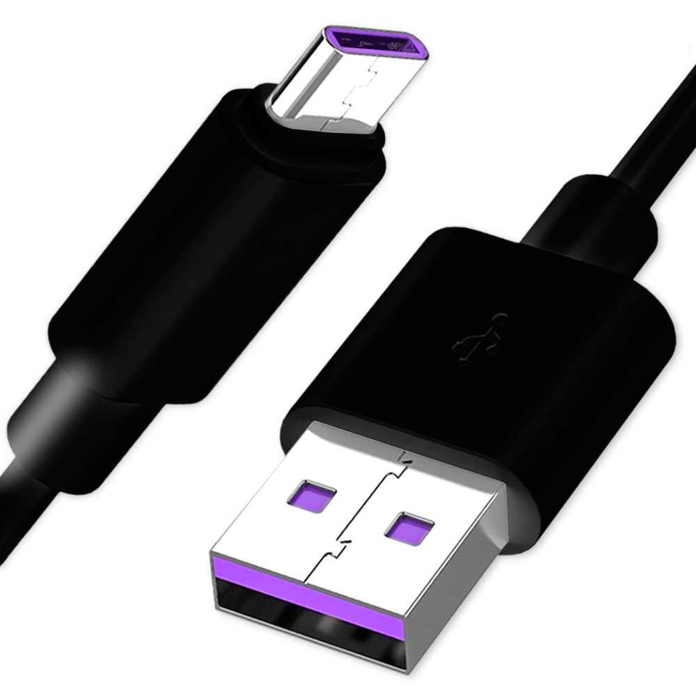 OcioDual Adaptador OTG, Cable Negro de Micro USB a Doble Puerto