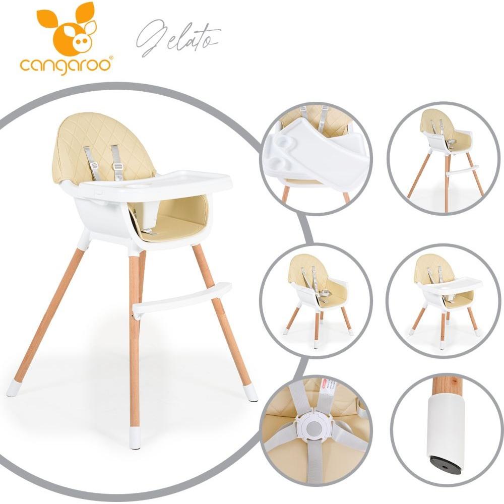 Cangaroo Trona infantil GELATO 2 en 1 de Cangaroo