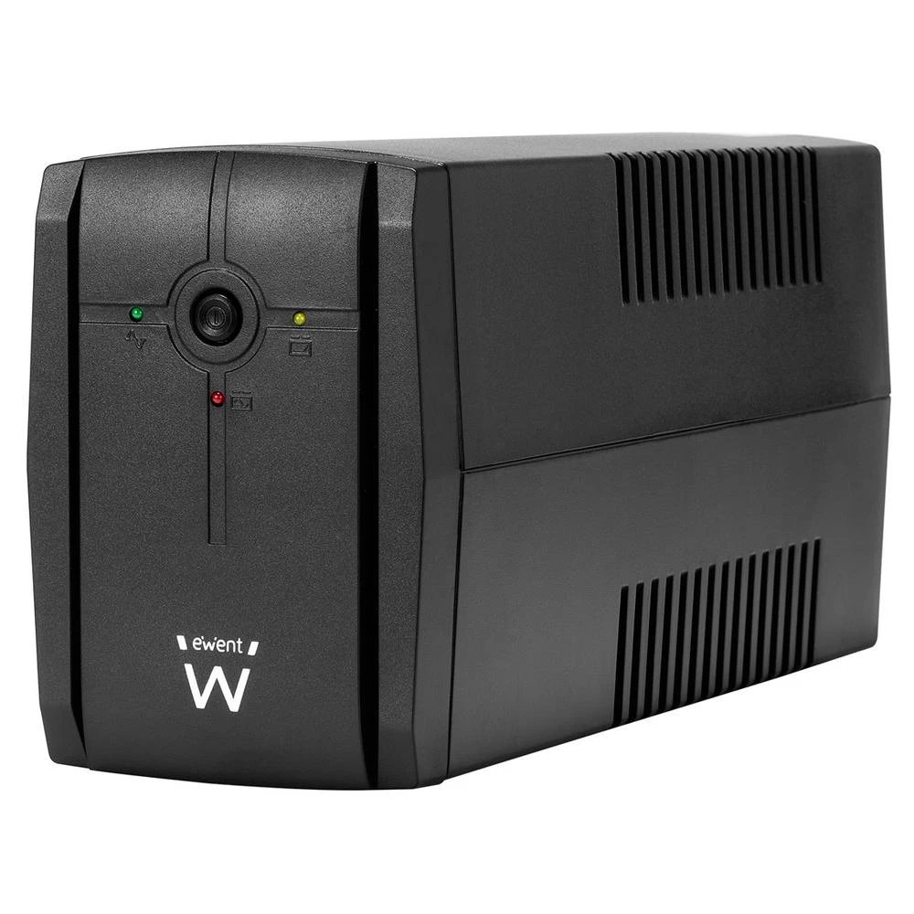 Ewent - SAI UPS Line-Interactive EW3995 de 780 VA / 390 W con estabilización AVR y respaldo hasta 10 min para PC y módem