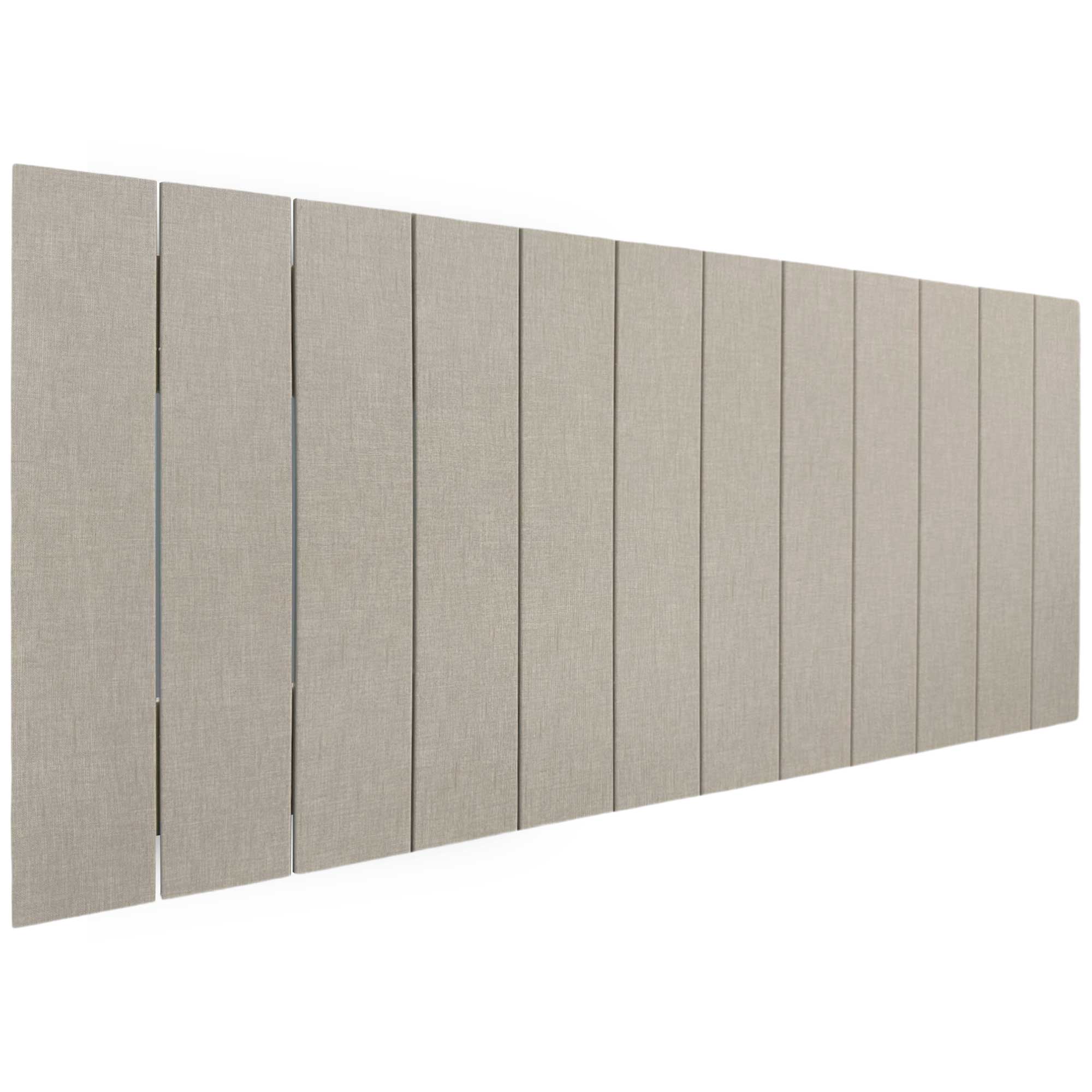 DHOME Cabecero de Madera reciclada DM Estilo Palet Vertical