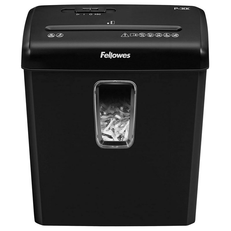 Fellowes p-30c paper shredder 15 liters