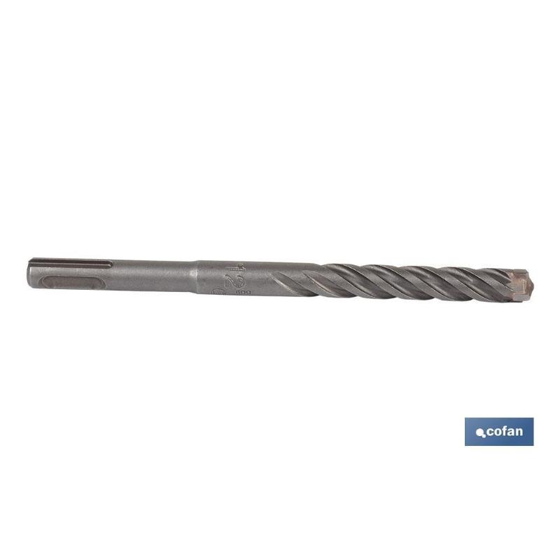 Broca especial sds+ 4 puntas m-25x450mm