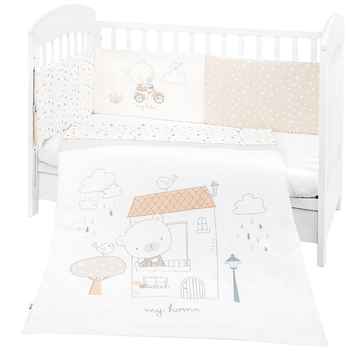 Set textil Cuna 6 piezas Teddy