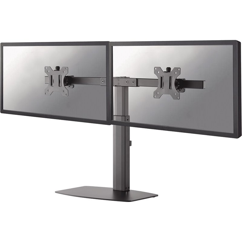 Neomounts FPMA-D865DBLACK Soporte para dos monitores, 10-27 pulgadas, 0-6 kg/pantalla, resorte de gas, negro