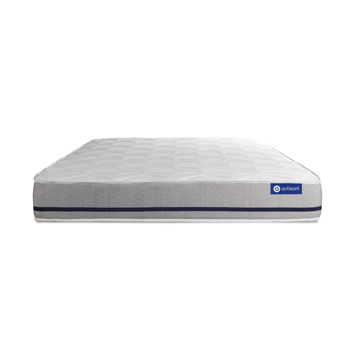 Colchón Actimemo soft 130x210cm, Grosor: 20cm, Espuma viscoelástica, Moderadamente firme, 3 zonas de confort