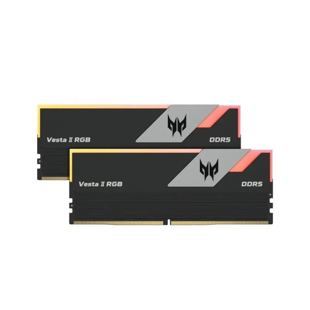 Memoria RAM Acer Predator Vesta II RGB DDR5 6000MHz 32GB 2x16GB CL32