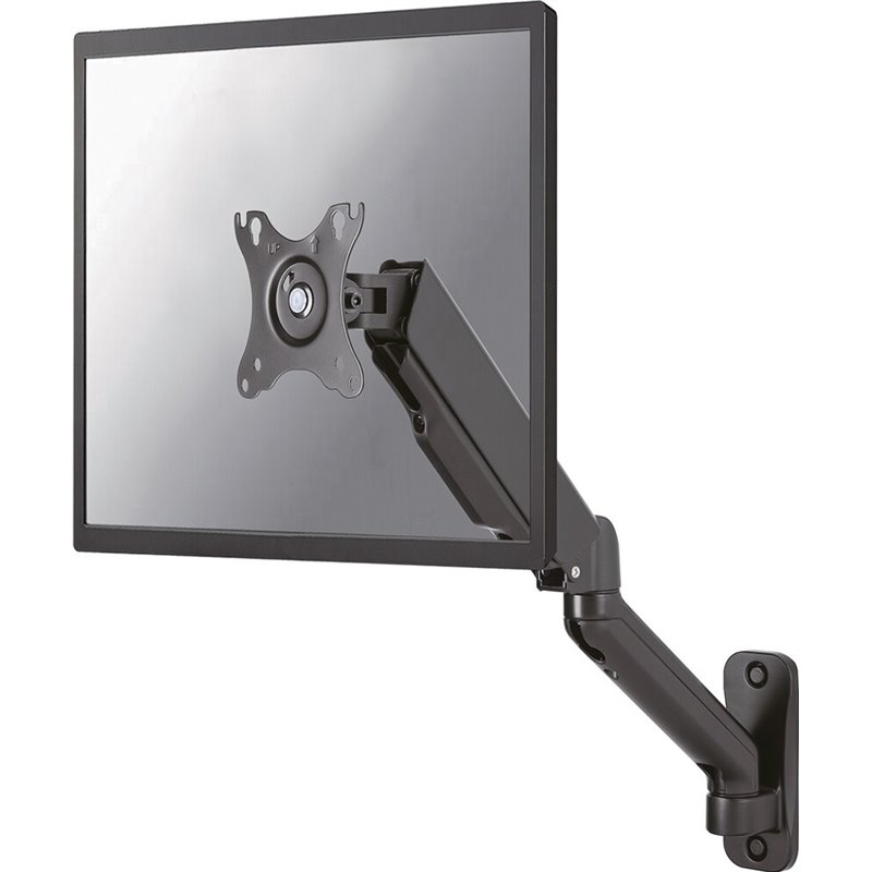 Neomounts WL70-450BL11 Soporte de pared para monitor/TV de 17 a 32 pulgadas, resorte de gas, movimiento completo