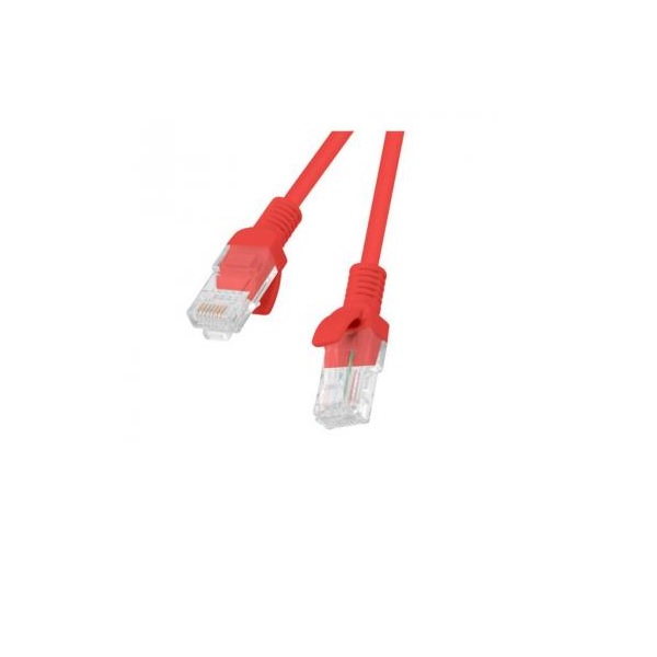 Equip RJ45 S/FTP Shielded Cable Cat 6 Red 1m - High-quality network cable providing ultra-high performance with reduced noise, CE certified for reliable connections in demanding environments.