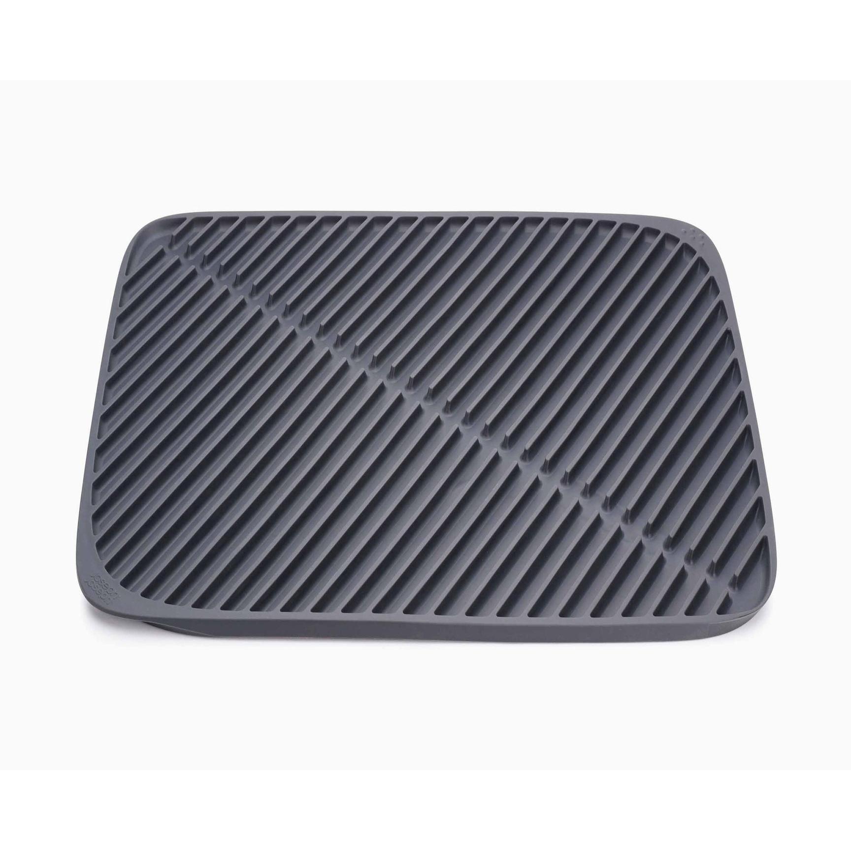 Escurreplatos Flume Joseph Joseph, tapete plegable de drenaje, silicona, gris, gran capacidad