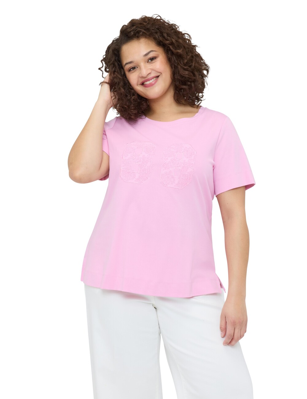 Fiorella Rubino - Camiseta de algodón mood college
