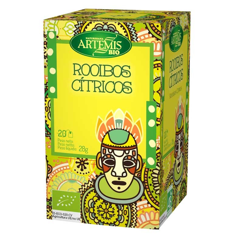 Infusión té rooibos cítricos sin teína Artemis