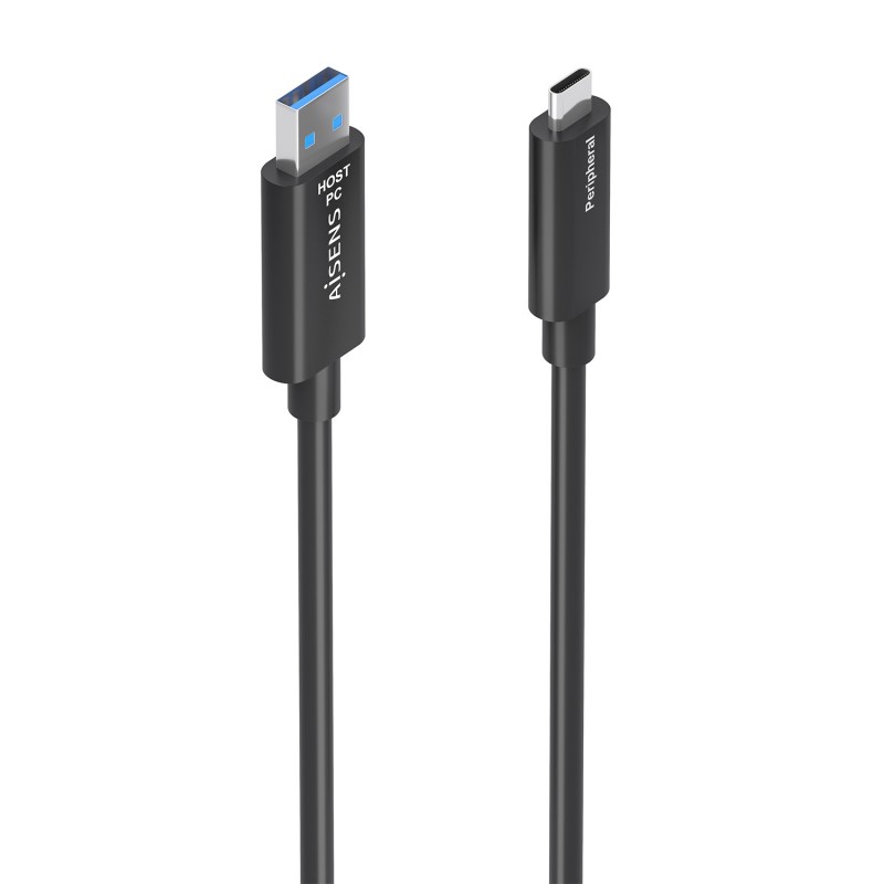AISENS - A157-0925 cable USB USB 3.2 Gen 2 (3.1 Gen 2) 15 m 2 x USB A USB C Negro A157-0925