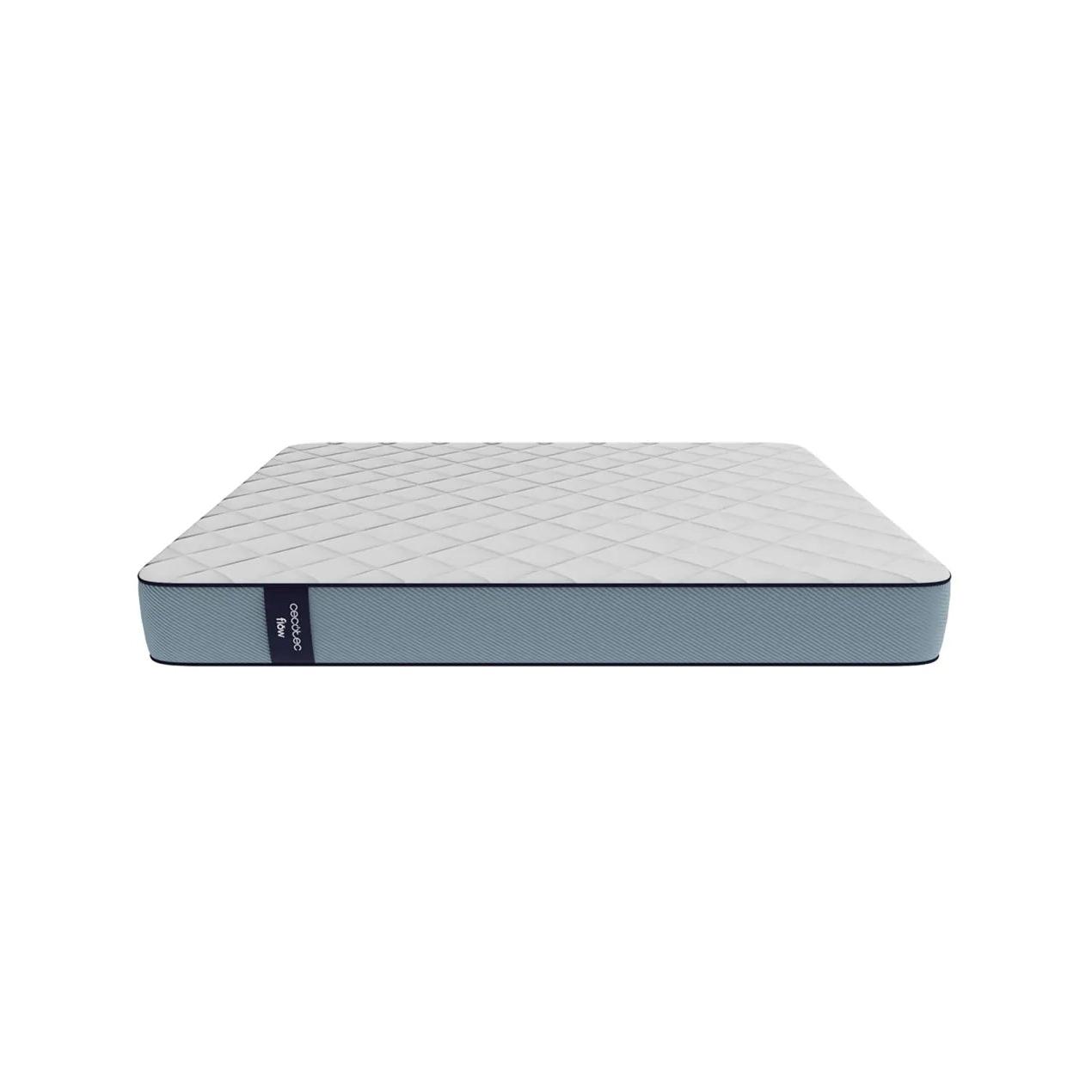 CECOTEC 07454 Colchón Flow ViscoCare 1900: Firmeza Alta y Confort Multicapa 90x190 cm