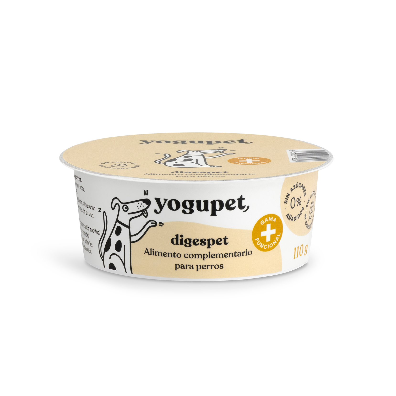 Yogupet Clásico Digespet   Alimento Complementario Pasteurizado para Perros [packs de 110g]"