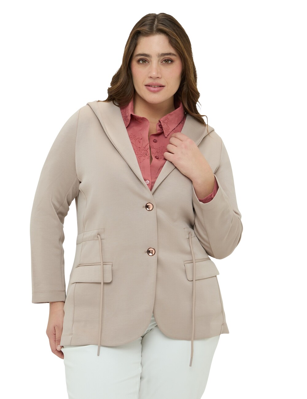 Fiorella Rubino - Sudadera con capucha de neopreno