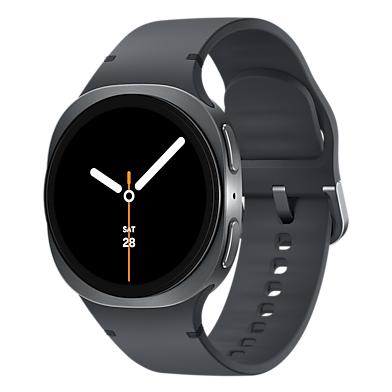 Samsung Galaxy Watch 8 3,3 cm (1.3") AMOLED 40 mm Digital 438 x 438 Pixeles Pantalla táctil 4G Grafito Wifi GPS (satélite)