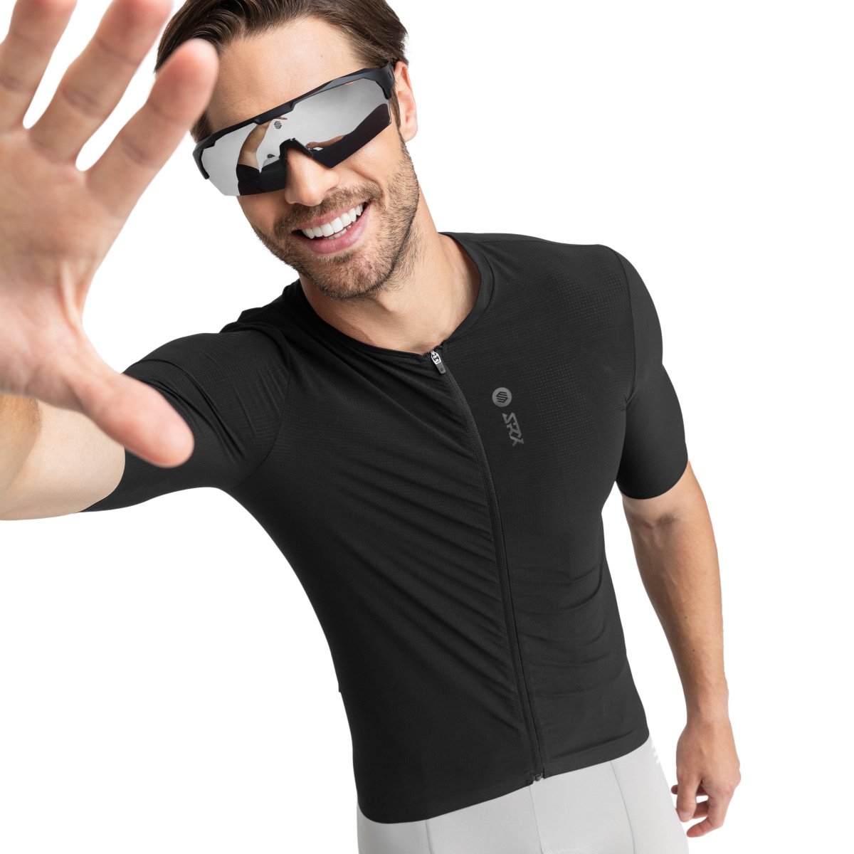 Siroko - Maillot SRX II Manga Corta Ultraligero Ciclismo para Hombre_