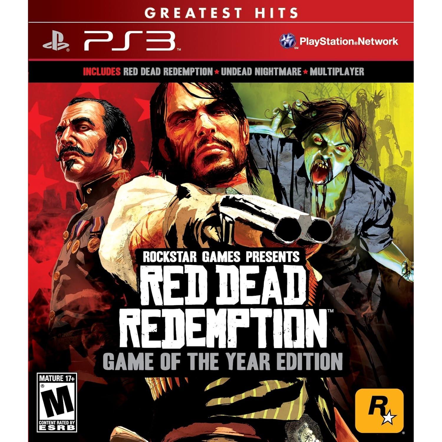 Red Dead Redemption (Game of the Year Edition) Juego para Consola Sony PlayStation 3 PS3
