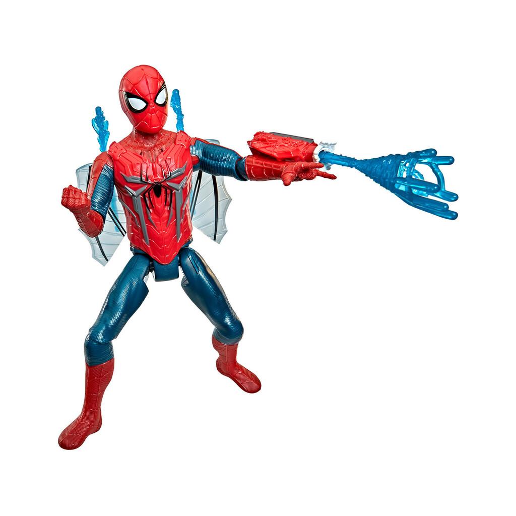Spiderman Brand New Day Figura Articulada Titan Series Spiderman Equipo Arácnido Supremo de 29 cm