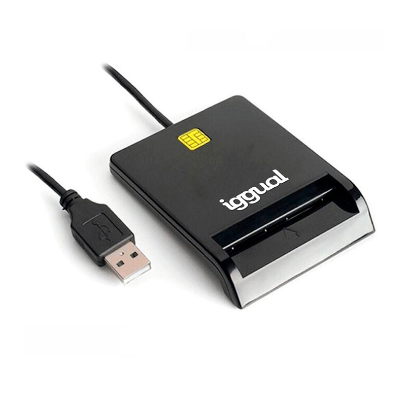 Equal igg 316740 Black usb magnetic card reader