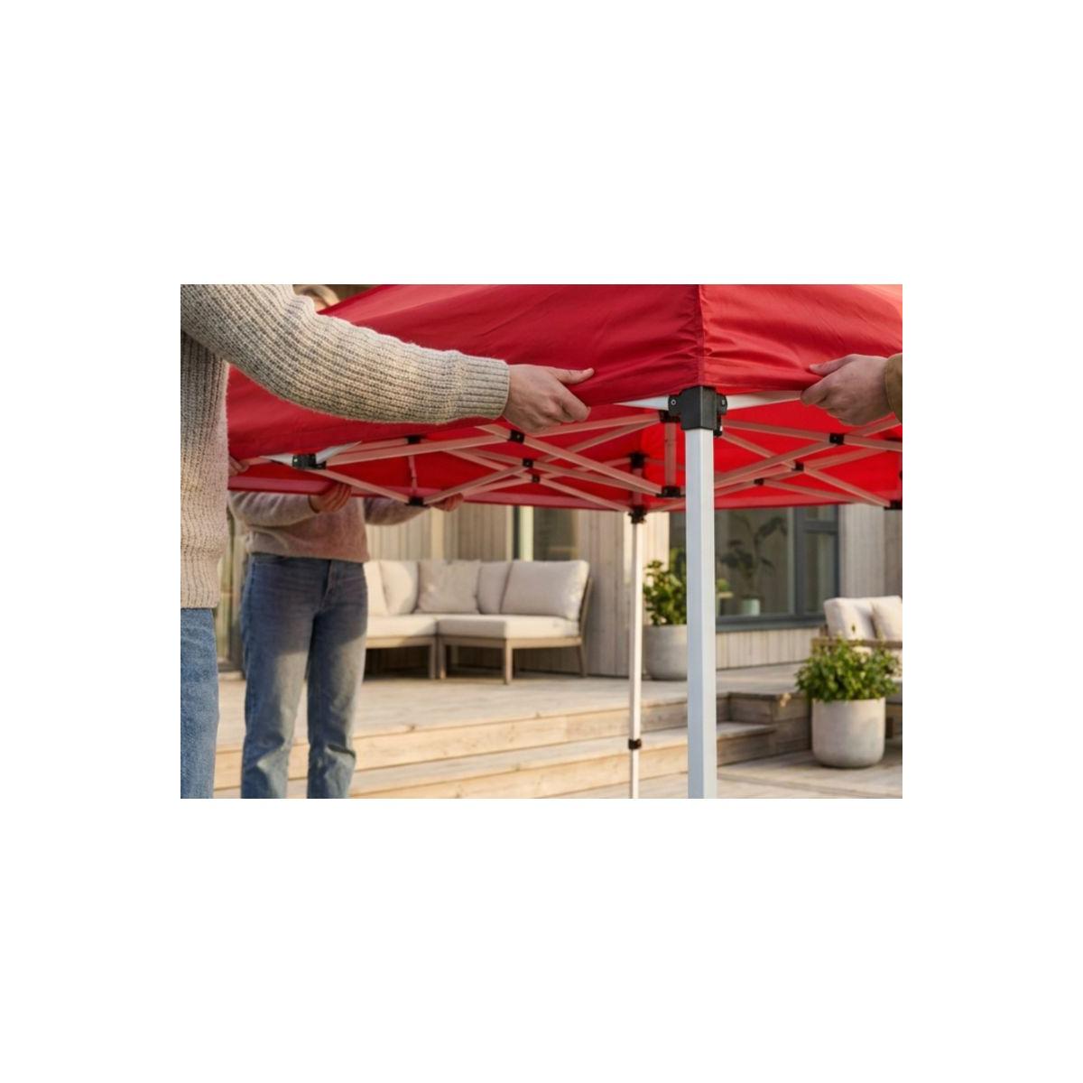 Regalos Miguel - Complementos Carpas Plegables - Techo para Carpas 3x6 Master - Rojo