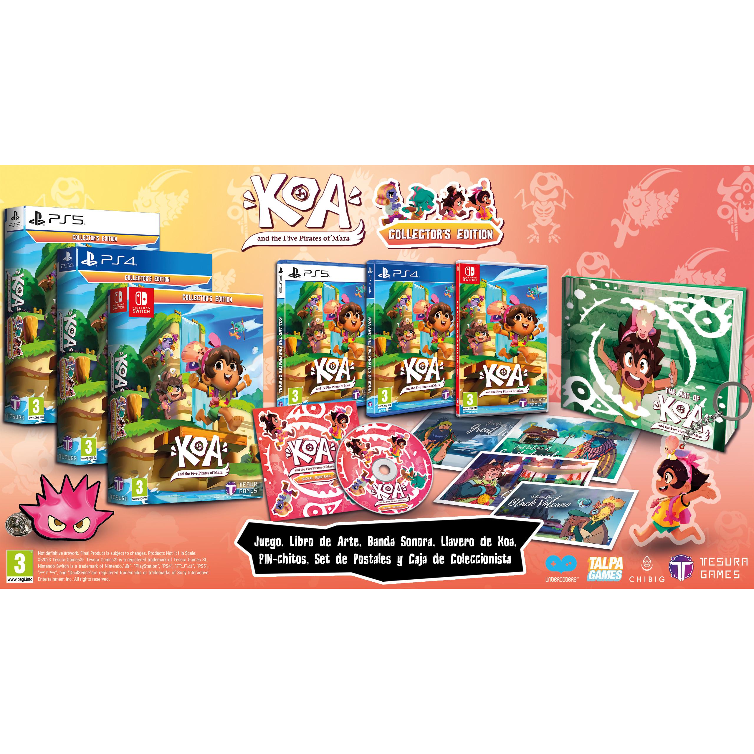 Koa and the Five Pirates of Mara Collectors Edition - PS5 - Nuevo Precintado - PAL España