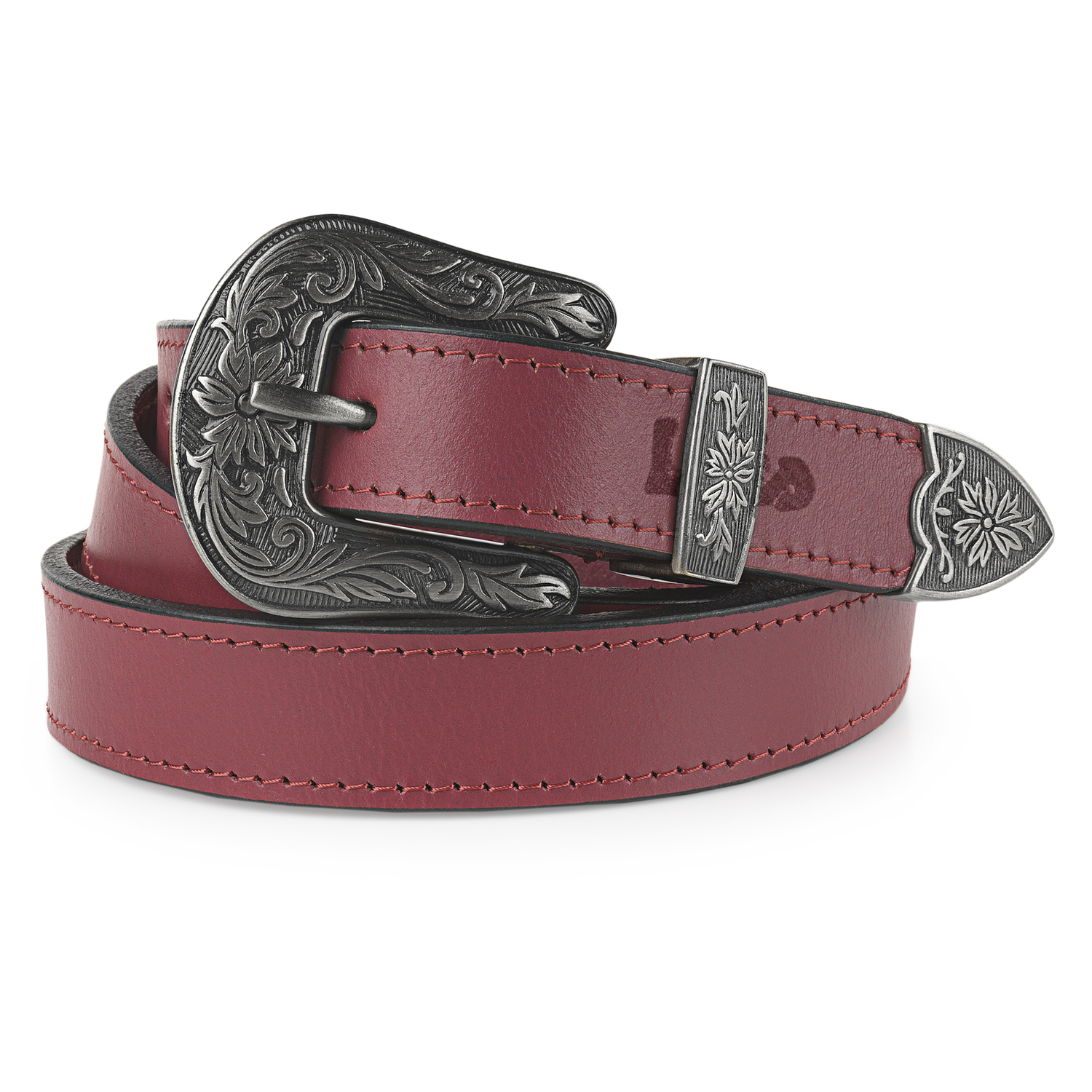 Lois - Cinturon Mujer De Cuero Genuino De Marca LOIS - Cinturones De Mujer De Piel - Cinturón Mujer Ideal Para El Uso Diario 501026