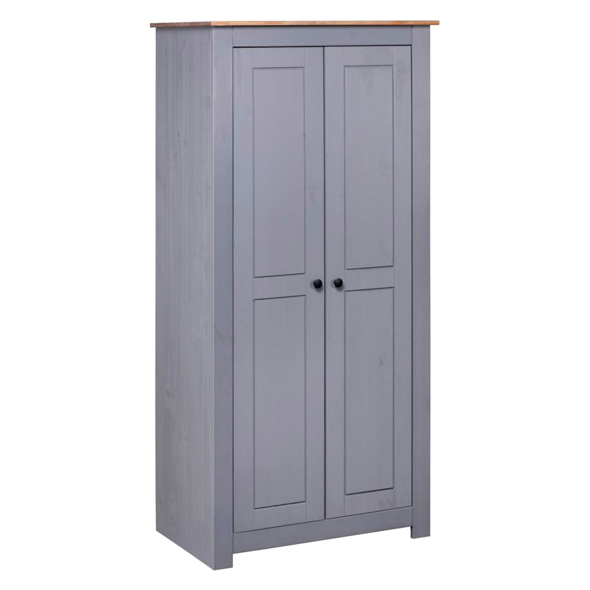 Armario Panamá 2 puertas madera de pino 171,5x80x50 cm