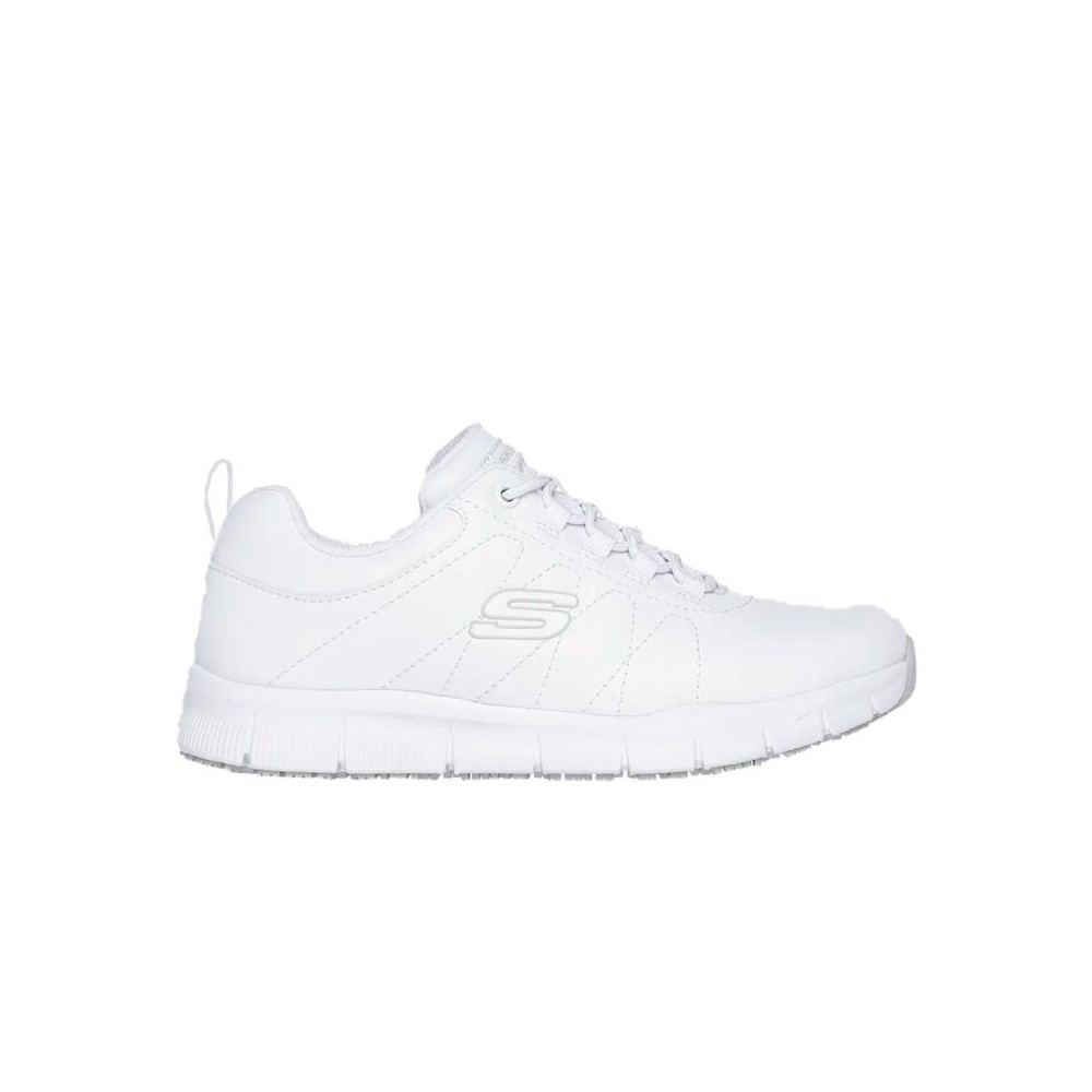Sneakers Mujer Skechers Nampa Beja Blanco