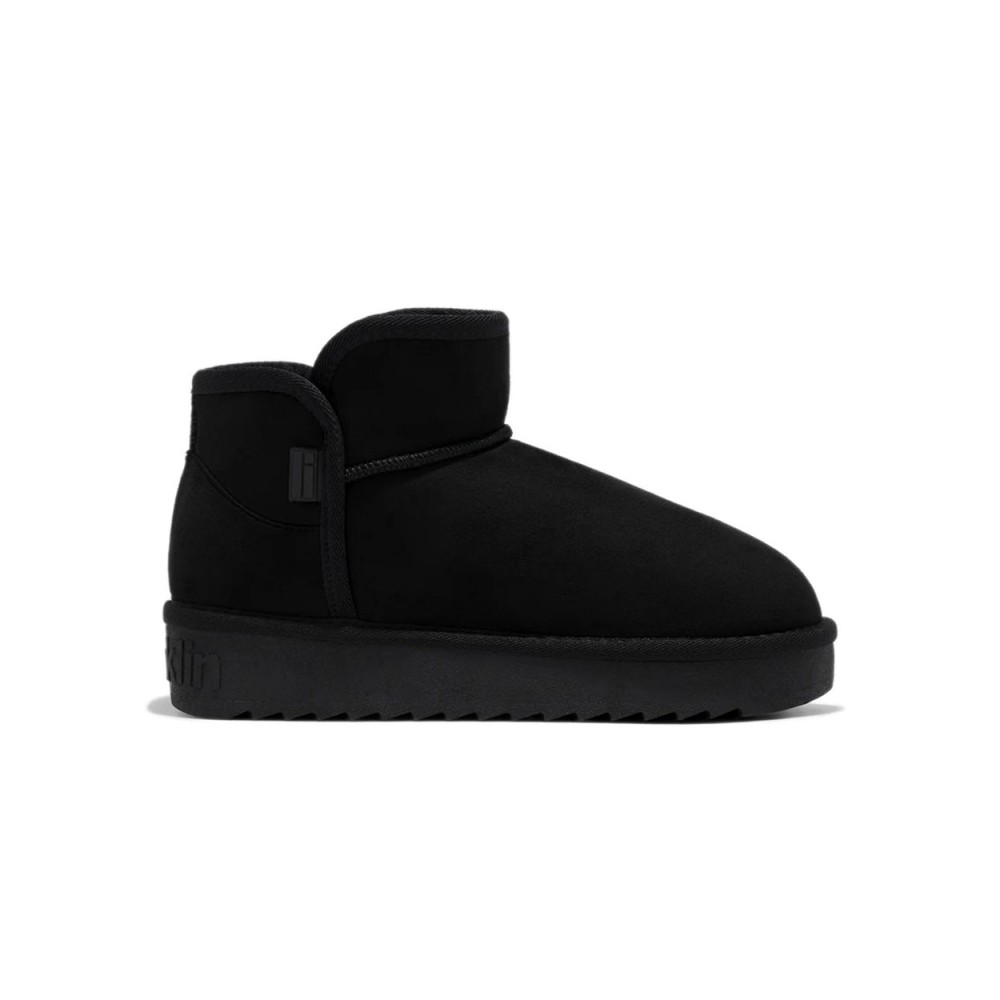 Botines Planos D.franklin Dfsh370021 Mujer Negro