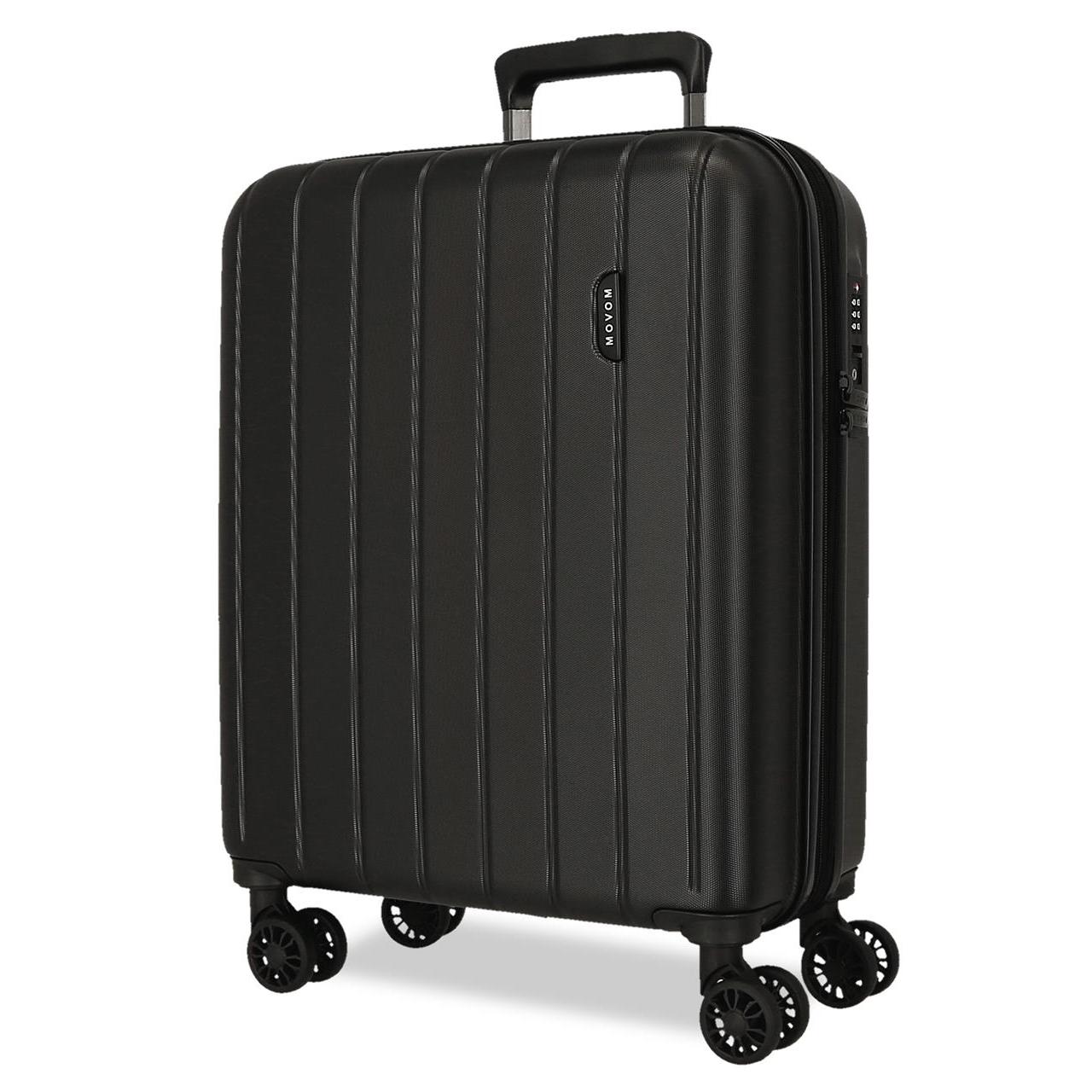 Maleta de cabina extensible rígida 55cm Movom Wood
