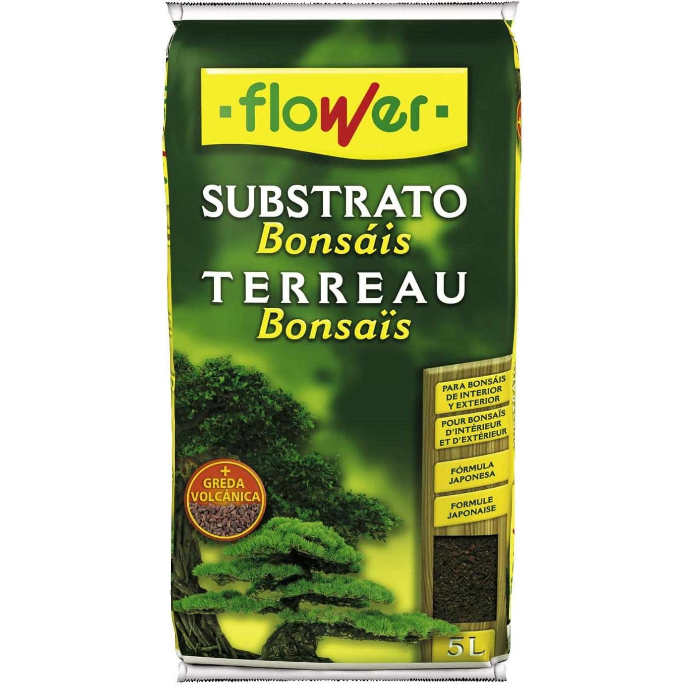 Flower Tierra Sustrato Profesional para Cactus y Bonsái