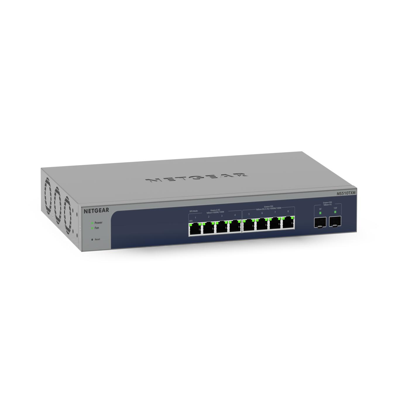 Netgear MS510TXM Gestionado L2+ 10G Ethernet (100/1000/10000) - Gris