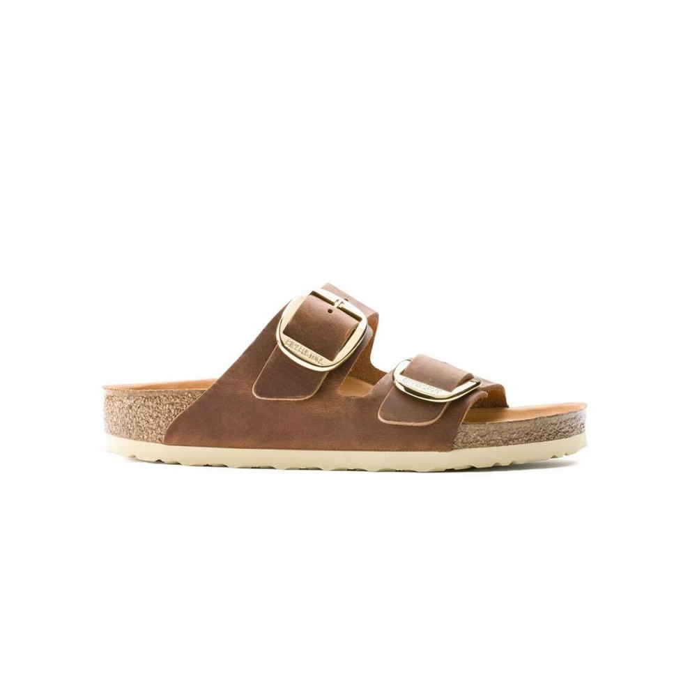 Sandalias Bio Mujer Birkenstock Arizona Big Buckle Cuero