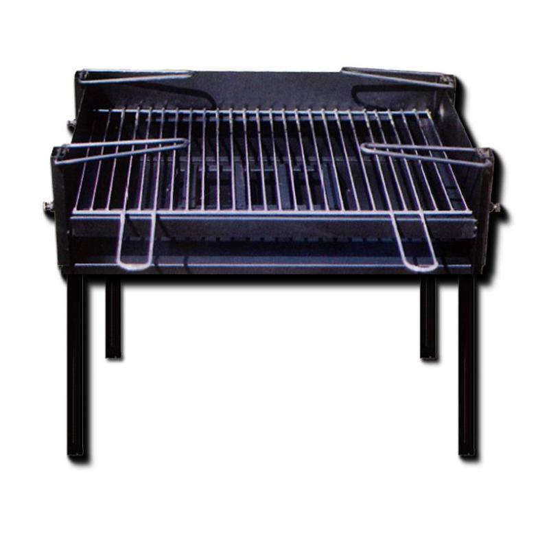 Barbacoa-paellero mod.rectangular  largo 60 ancho 40 cm