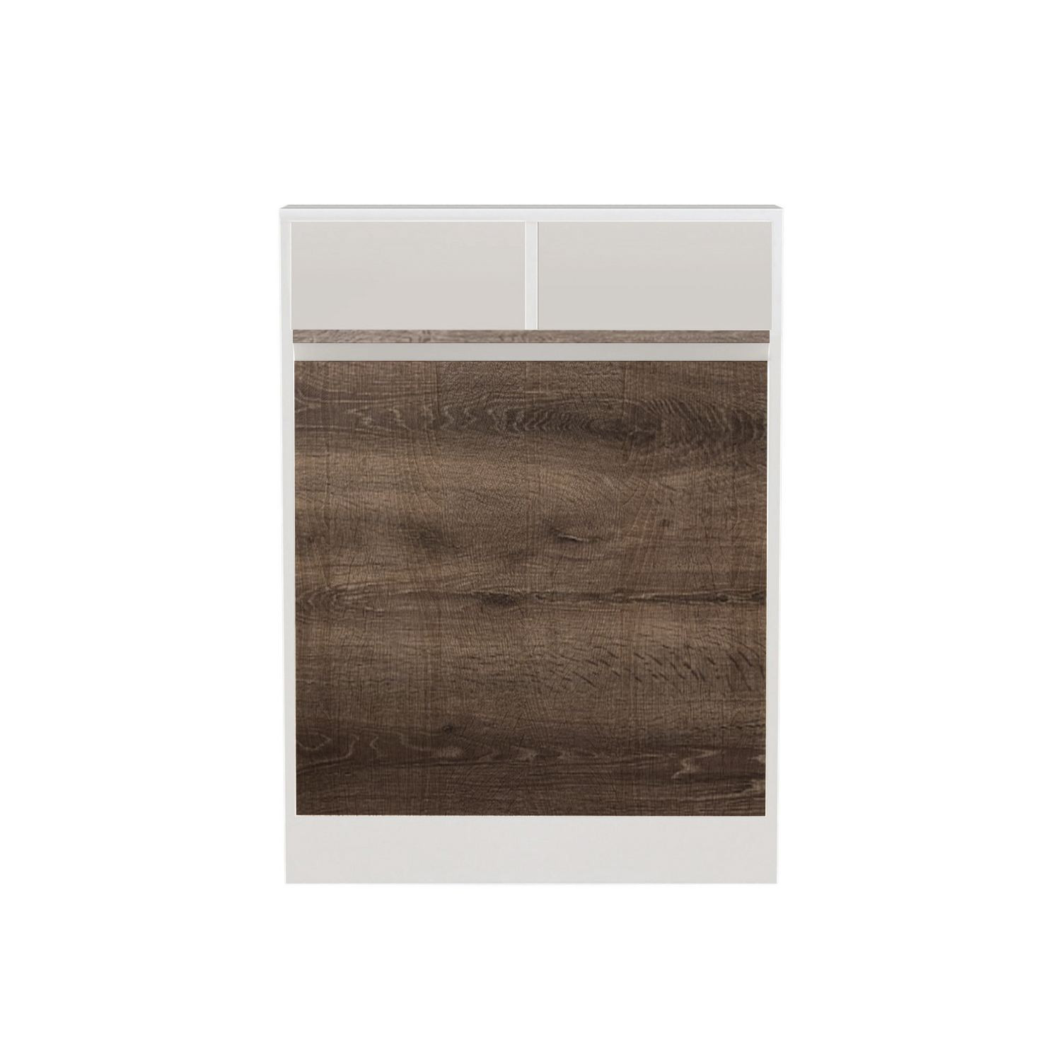 Habitat y Jardin - Mesa de comedor plegable de madera "Bracked" - 70 x 15 x 96 cm - Beige
