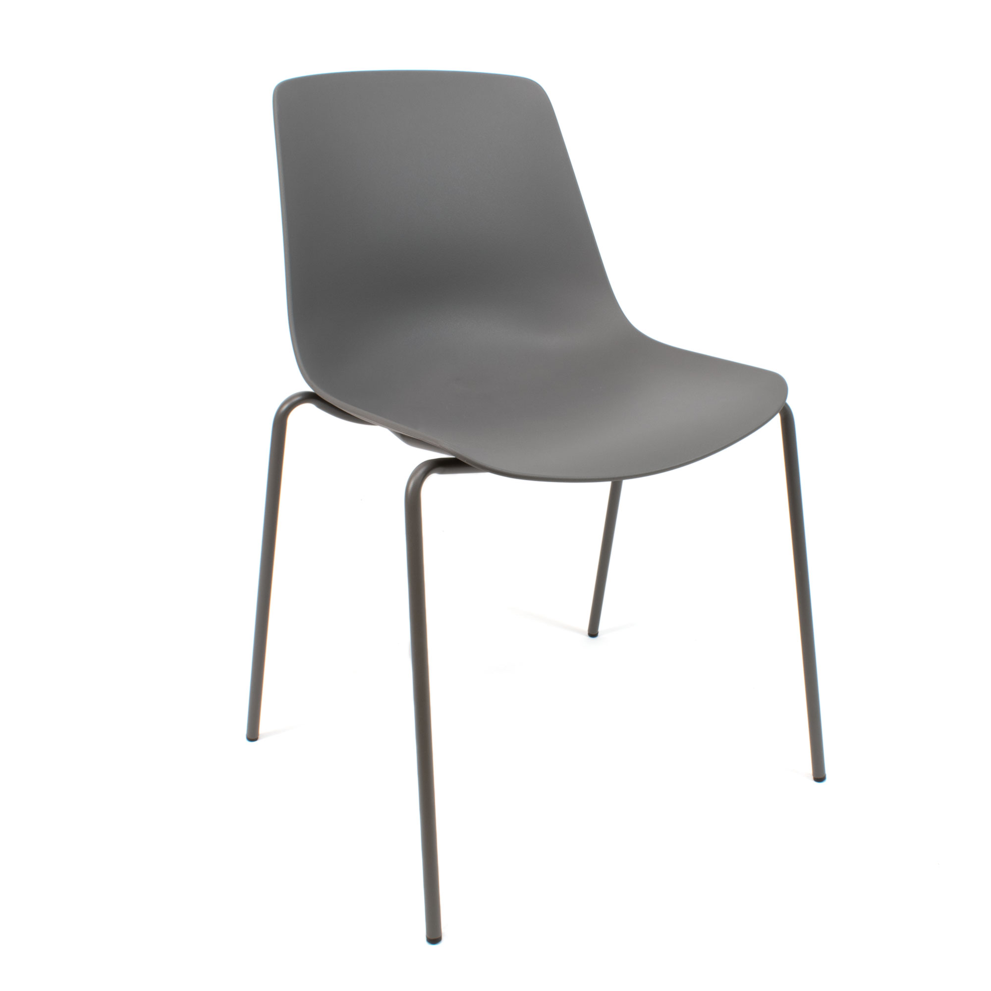 Pack de 1, 2 y 4 Sillas en Polipropileno y Metal - Asiento de Diseño - Ideal para Comedor y Cocina - 55 X 82 X 51 Cm - Varios Colores - The Secret Home