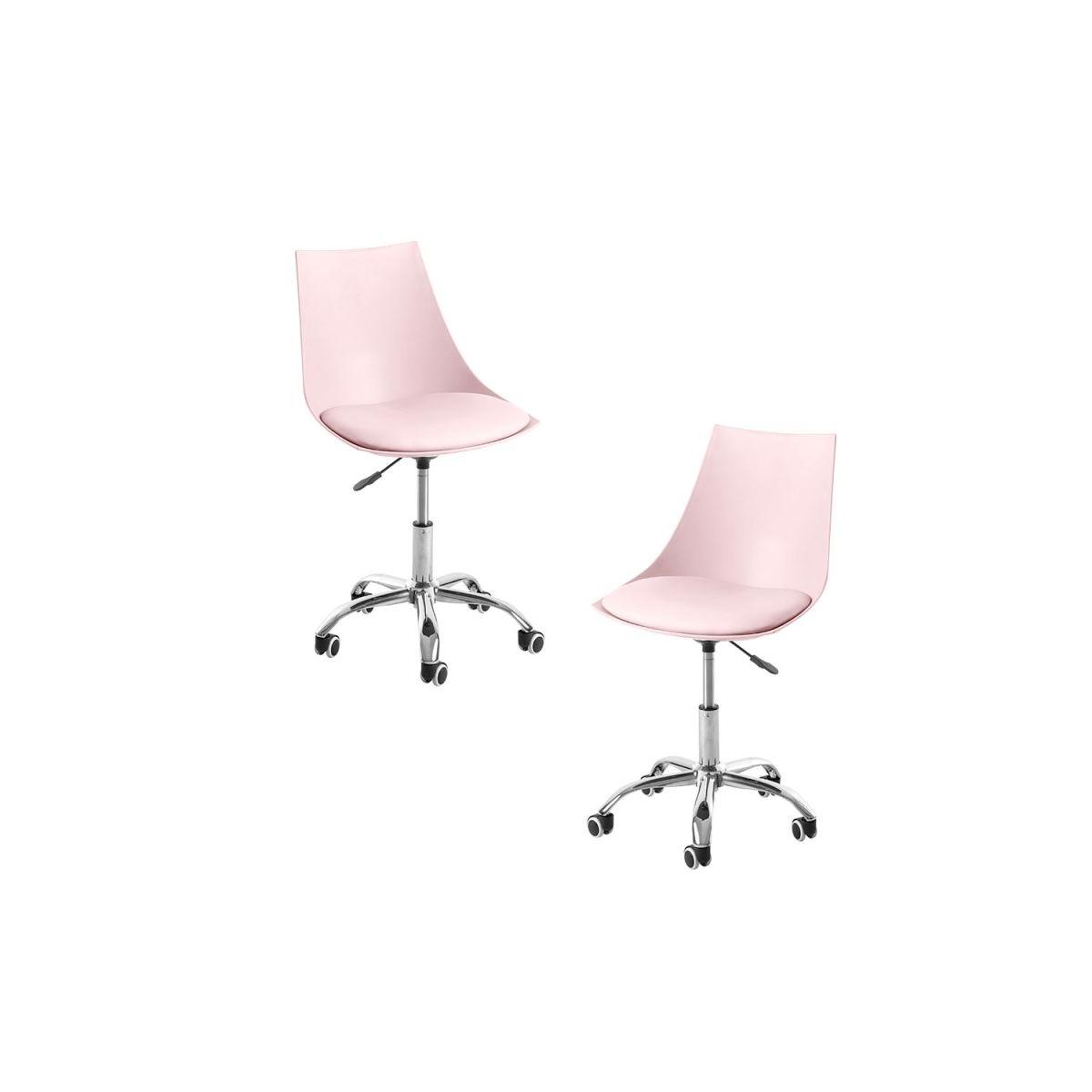 Regalos Miguel - Packs Sillas - Pack 2 Sillas Blok Office - Rosa
