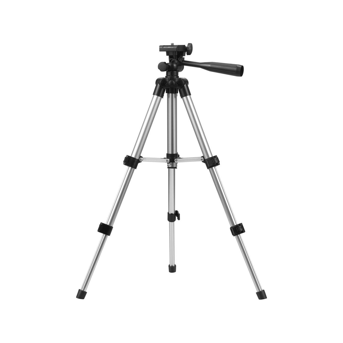 Sandberg Trípode Universal de 26-60 Cm, 3 Piernas, Negro, Plateado, 60 Cm - Compacto y Ajustable