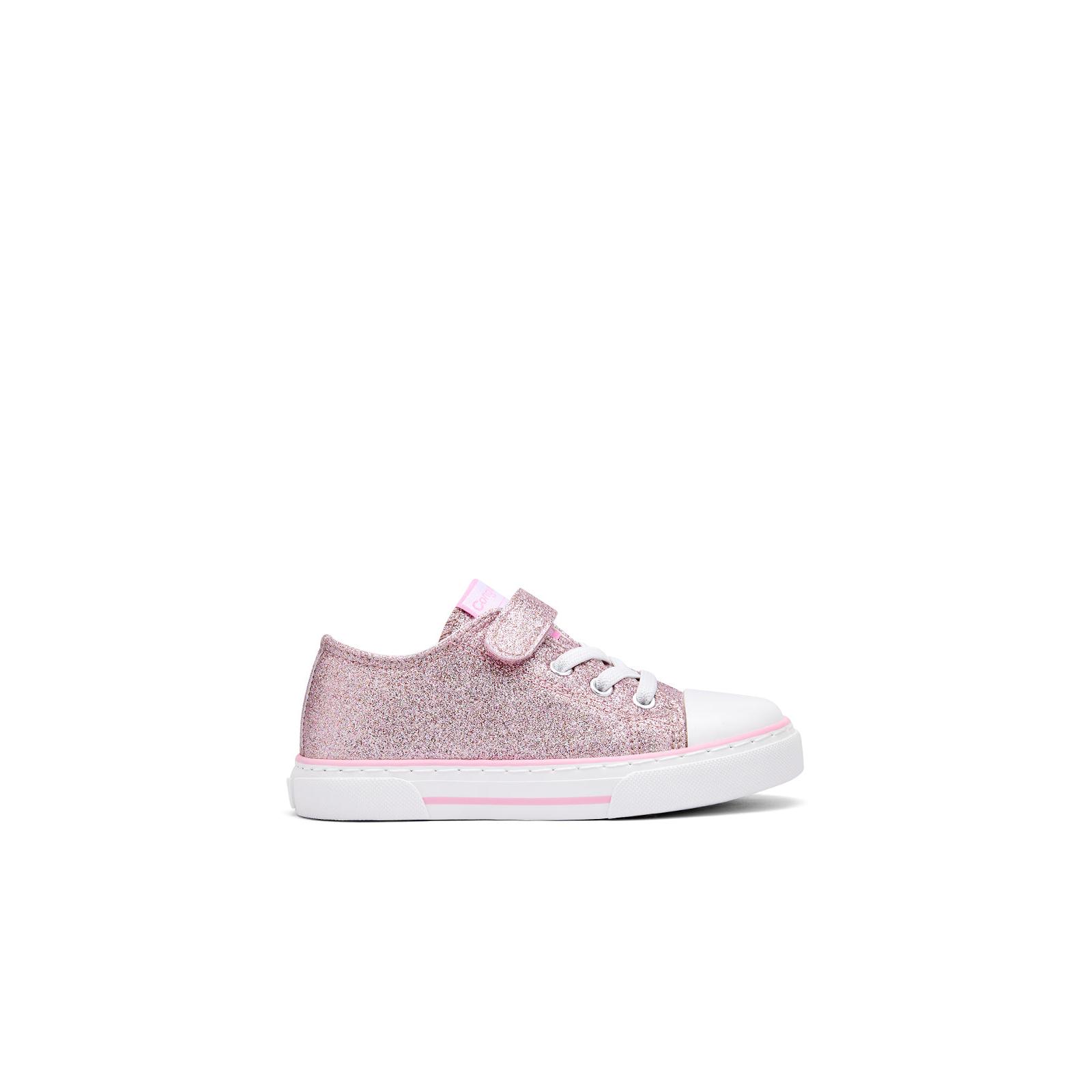 Conguitos - Zapatillas de Niña con Glitter Dorado para Niña