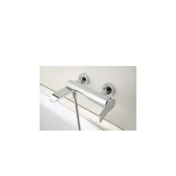 IMEX DINAMARCA BDR031-4 Grifería monomando para bañera y ducha hecha de latón con acabado cromado