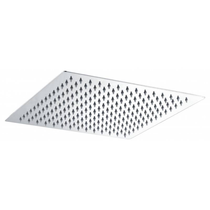 Imex RDC003 Rociador cuadrado extraplano para ducha de acero inoxidable 30x30