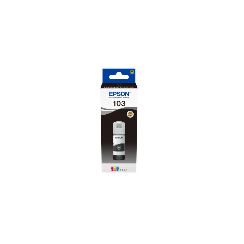 Epson - 103 EcoTank Black ink bottle (WE) C13T00S14A10