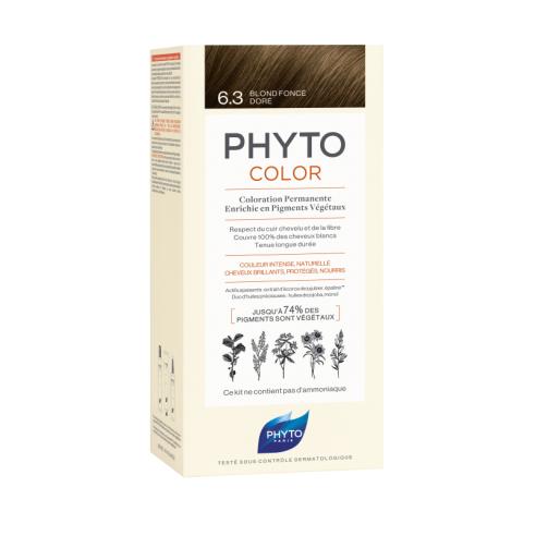 PHYTOCOLOR VEGETAL 6.3 RUBIO OSCURO DORADO