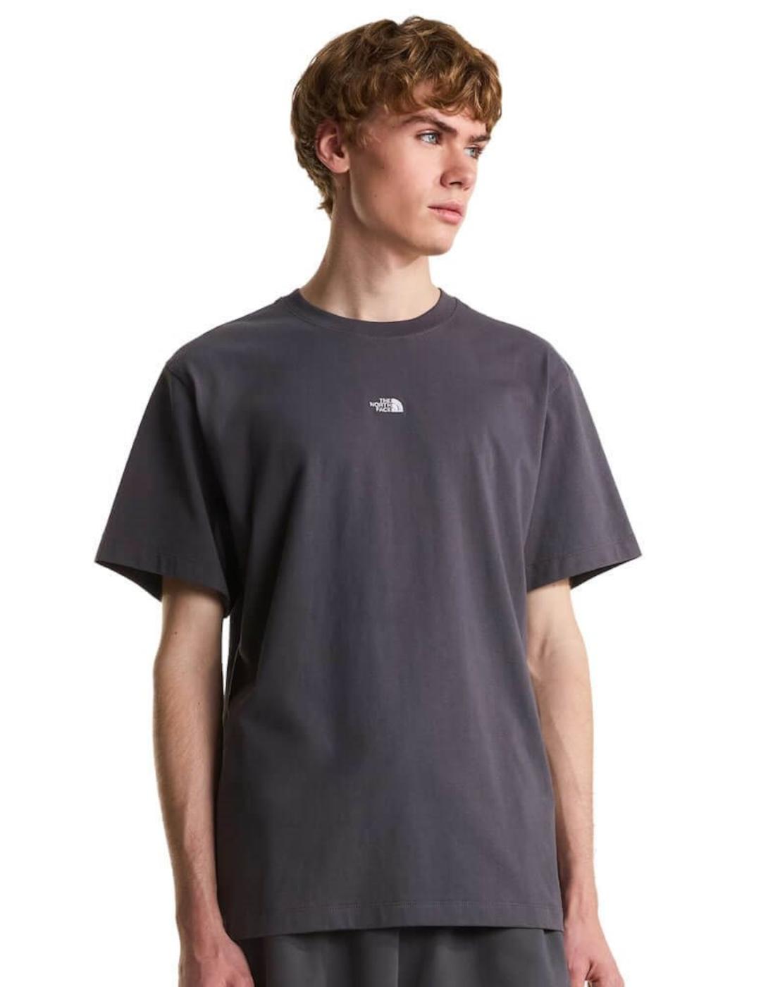 NORTH FACE CAMISETA ANTRACITA LOGO CENTER