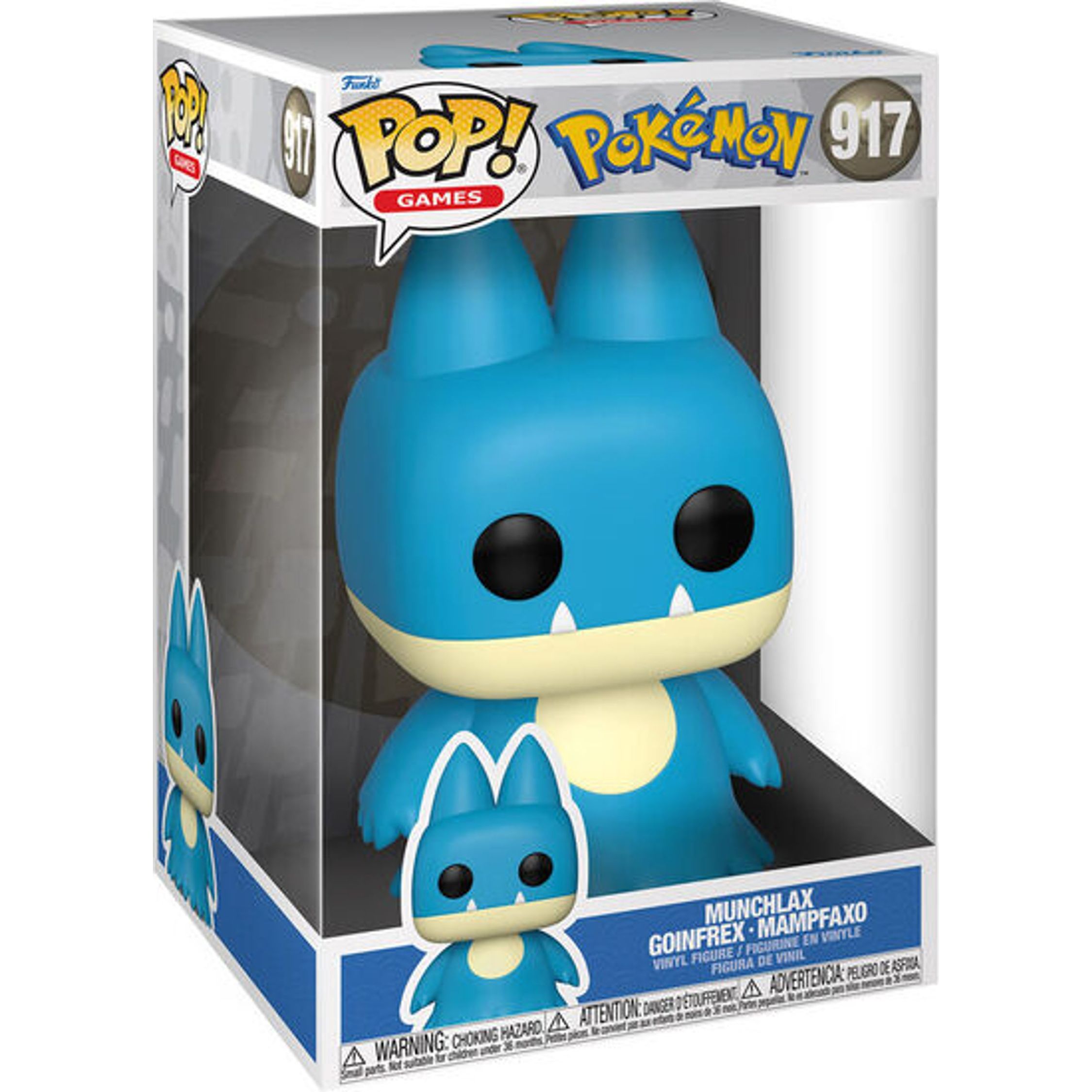 Funko - Figura Pop Pokemon Munchlax 25Cm - Funko Pop Coleccionable De Edición Limitada - Funko Pop Diseño Detallado Y Realista - Funko Pop Ideal Para Regalo - Funko Pop Gran Variedad De Personajes