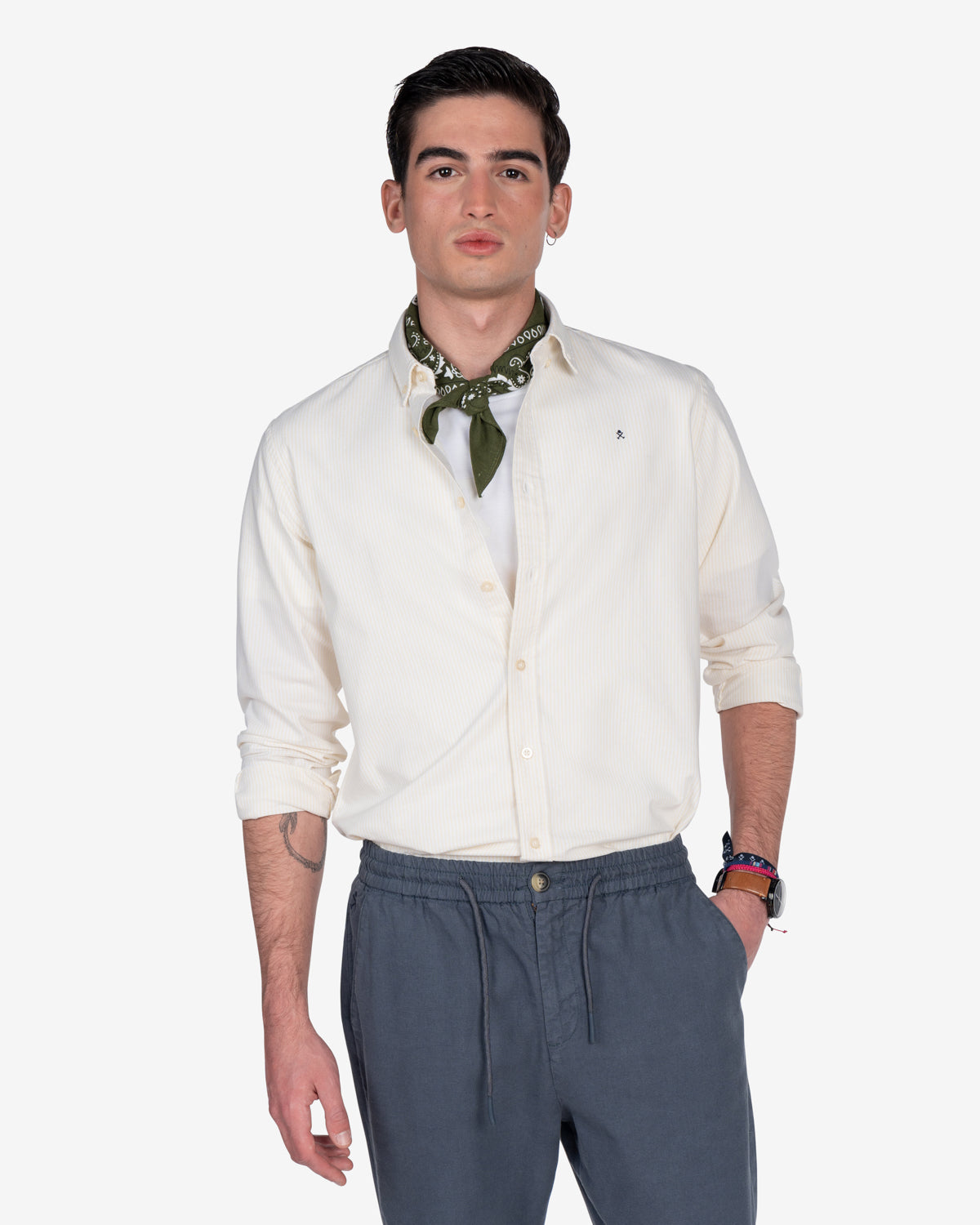 Harper & Neyer Camisa de Hombre Mediterráneo