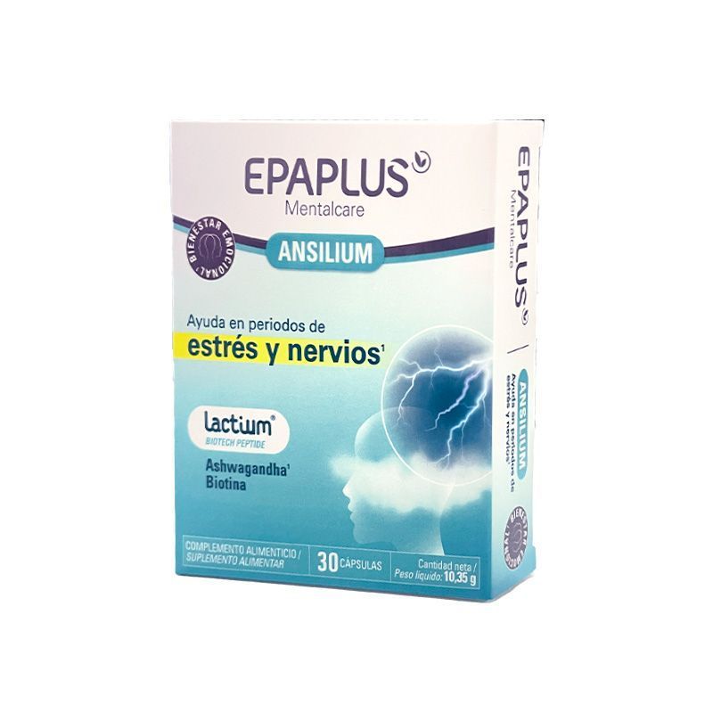 Epaplus - Epaplus Mentalcare Ansilium 30 capsulas