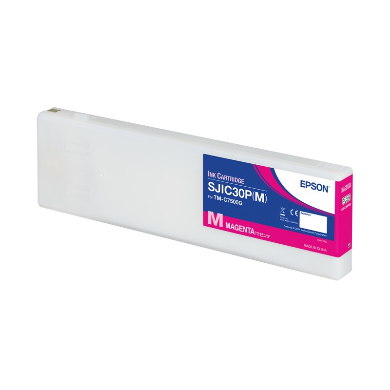 Epson - SJIC30P(M): Ink cartridge for ColorWorks C7500G (Magenta) C33S020641