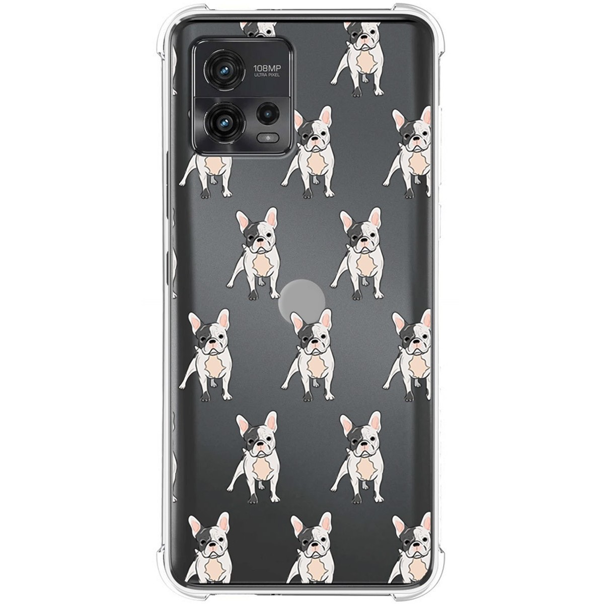 Funda Silicona Antigolpes para Motorola Moto G72 4G diseño Perros 12 Dibujos